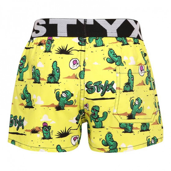 Kinderbroek Styx kunst sport rubber cactus (BJ1351)