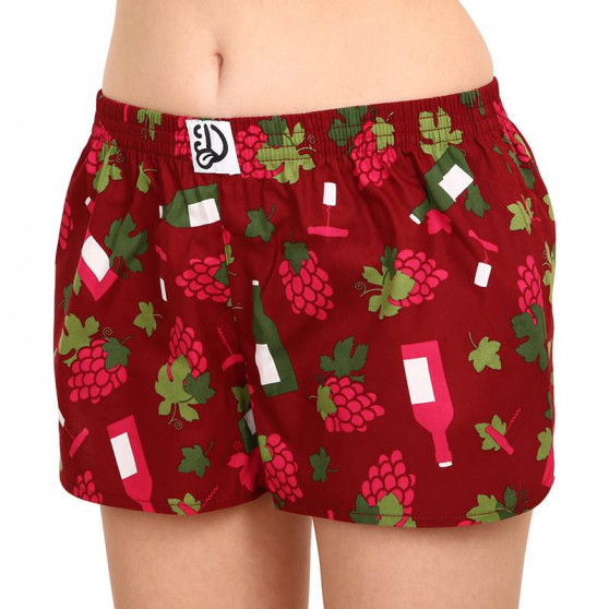 Vrolijke Damesboxershorts Dedoles Wijntijd (DWLB1325)