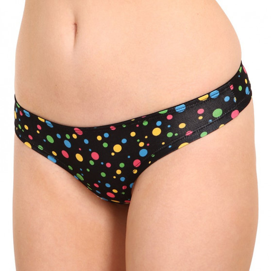 Vrolijke Braziliaanse Dames slip Dedoles Neon stippen (D-W-UN-BL-C-C-084)