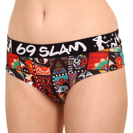 Dames slip 69SLAM mexicaans vierkant (GYXMCQ-PO)