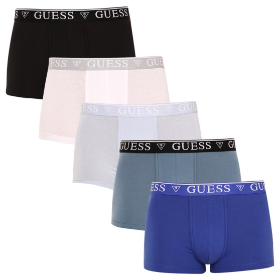 5PACK herenboxershort Guess veelkleurig (U94G16K6YW1-F7ML)