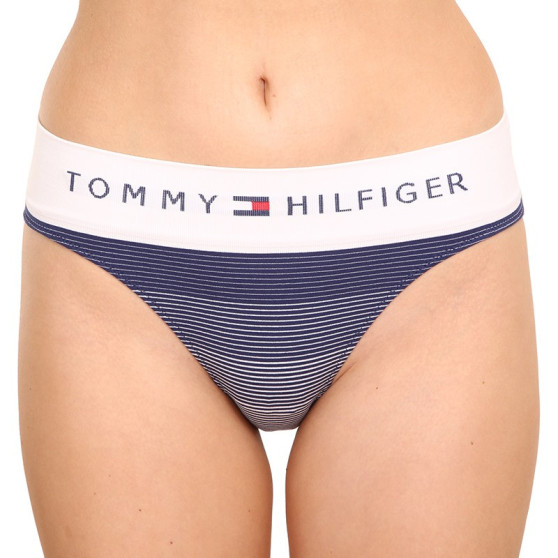 Dames slip Tommy Hilfiger blauw (UW0UW03568 0BC)