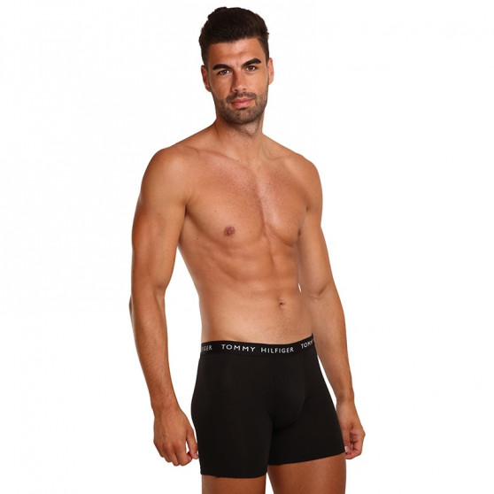 3PACK herenboxershort Tommy Hilfiger zwart (UM0UM02204 0TE)