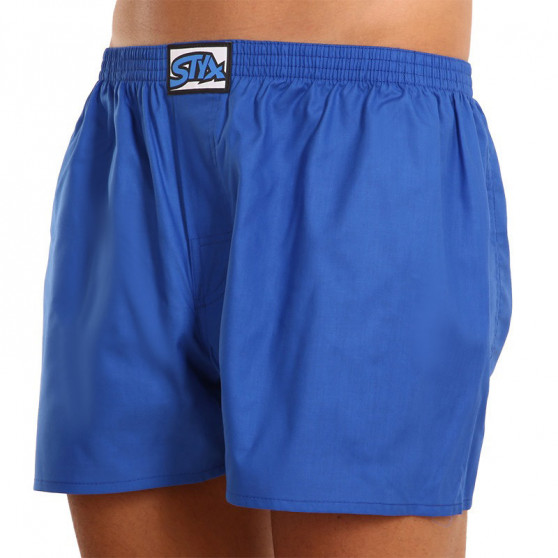 Herenboxershort Styx klassiek elastisch blauw (A967)