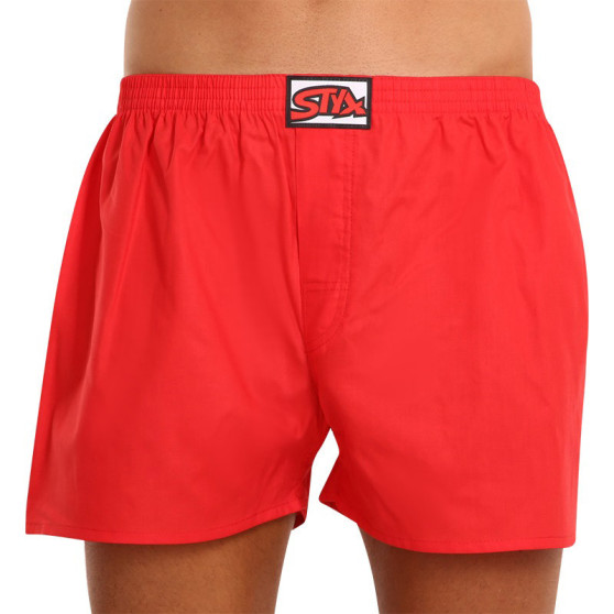 Herenboxershort Styx klassiek elastisch rood (A1064)