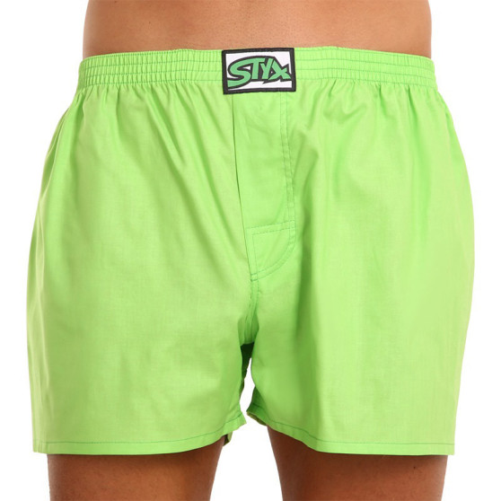 Herenboxershort Styx classic rubber groen (A1069)