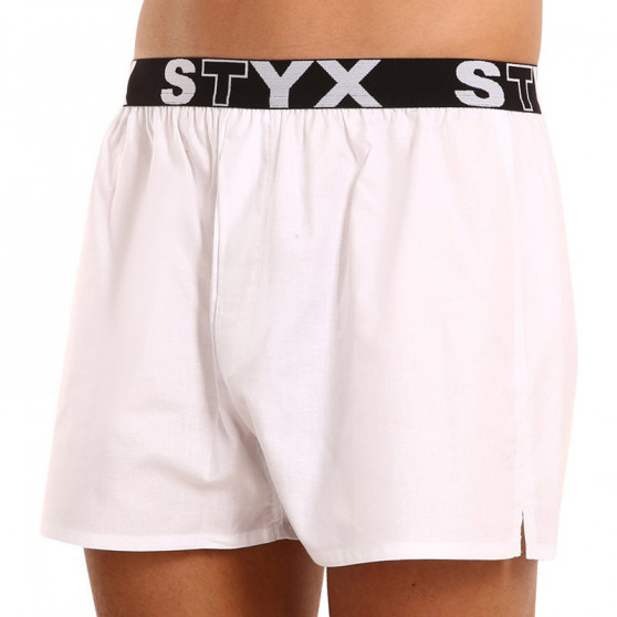 Herenboxershort Styx sport elastisch wit (B1061)