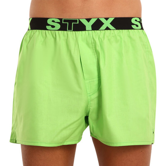 Herenboxershort Styx sport elastisch groen (B1069)