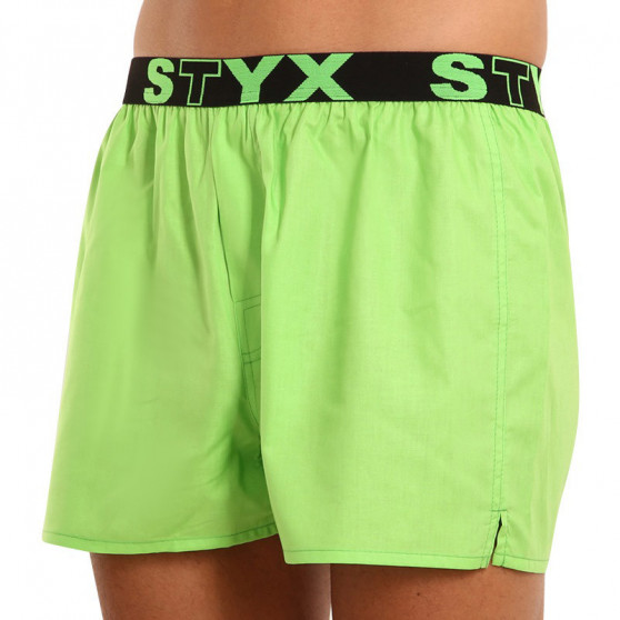 Herenboxershort Styx sport elastisch groen (B1069)