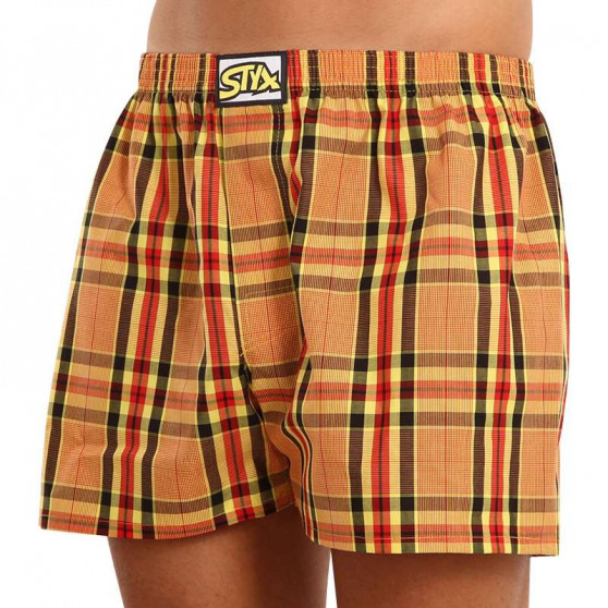 Herenboxershort Styx klassiek elastisch meerkleurig (A921)