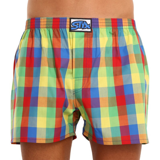 Herenboxershort Styx klassiek elastisch meerkleurig (A925)