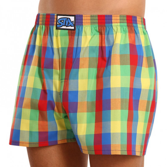 Herenboxershort Styx klassiek elastisch meerkleurig (A925)