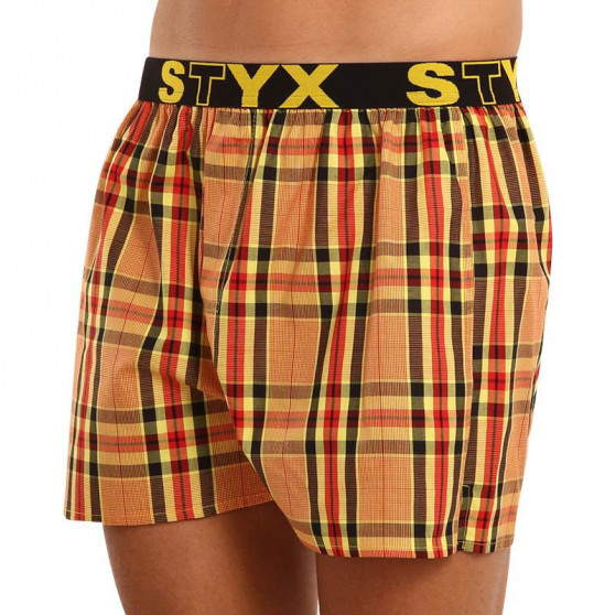 Herenboxershort Styx sport elastisch meerkleurig (B921)