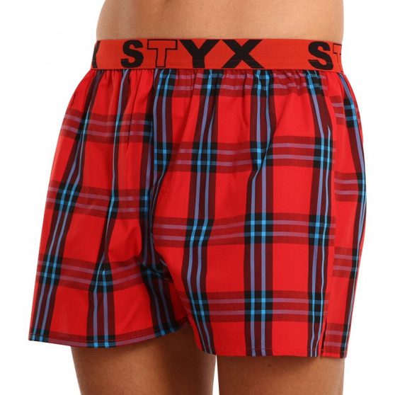 Herenboxershort Styx sport elastisch meerkleurig (B923)