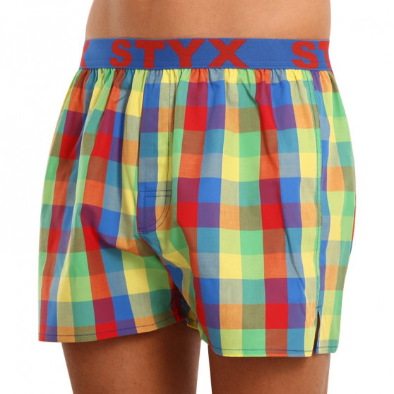 Herenboxershort Styx sport elastisch meerkleurig (B925)