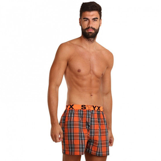 Herenboxershort Styx sport elastisch meerkleurig (B926)