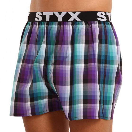 Herenboxershort Styx sport elastisch meerkleurig (B928)