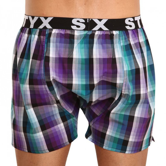 Herenboxershort Styx sport elastisch meerkleurig (B928)