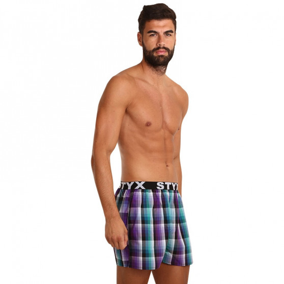 Herenboxershort Styx sport elastisch meerkleurig (B928)