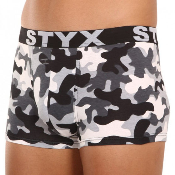 Herenboxershort Styx kunst sport rubber camouflage (G1457)