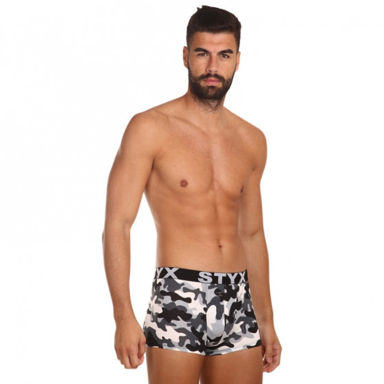 Herenboxershort Styx kunst sport rubber camouflage (G1457)