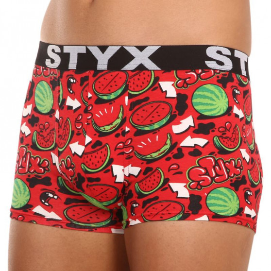 Herenboxershort Styx kunst sport rubber meloenen (G1459)