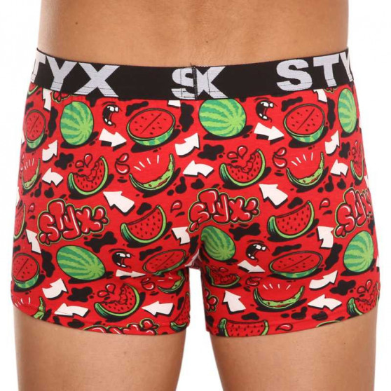 Herenboxershort Styx kunst sport rubber meloenen (G1459)