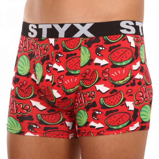 Herenboxershort Styx lange kunst sport rubber meloenen (U1459)