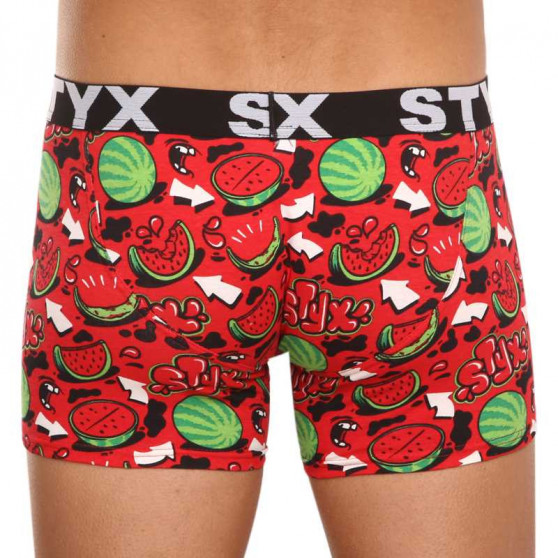 Herenboxershort Styx lange kunst sport rubber meloenen (U1459)