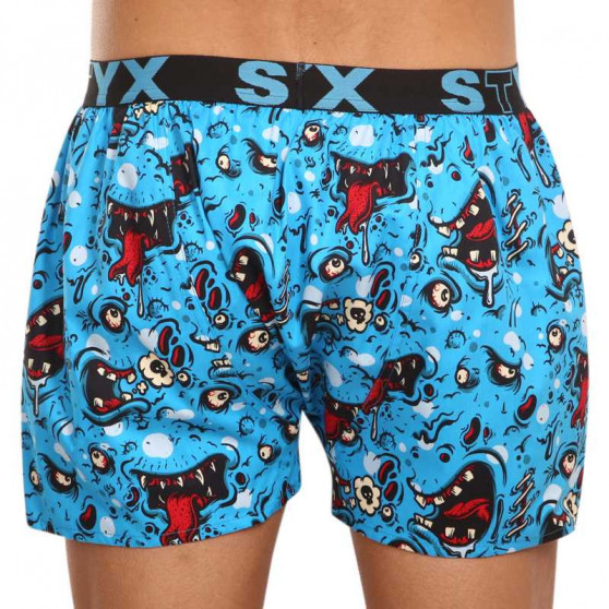 Herenboxershort Styx kunst sport rubber zombie (B1451)