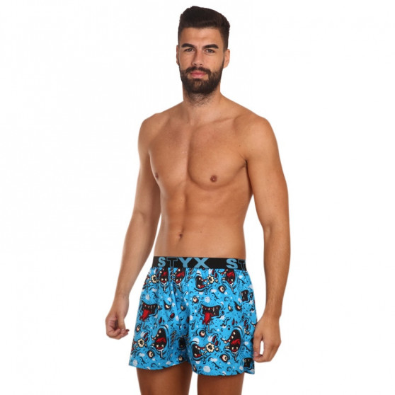 Herenboxershort Styx kunst sport rubber zombie (B1451)