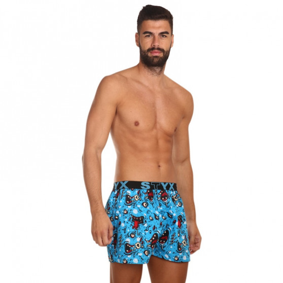 Herenboxershort Styx kunst sport rubber zombie (B1451)