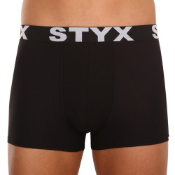 Herenboxershort Styx sportelastiek zwart (G960)