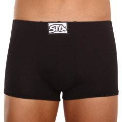 Herenboxershort Styx klassiek elastisch zwart (Q960)