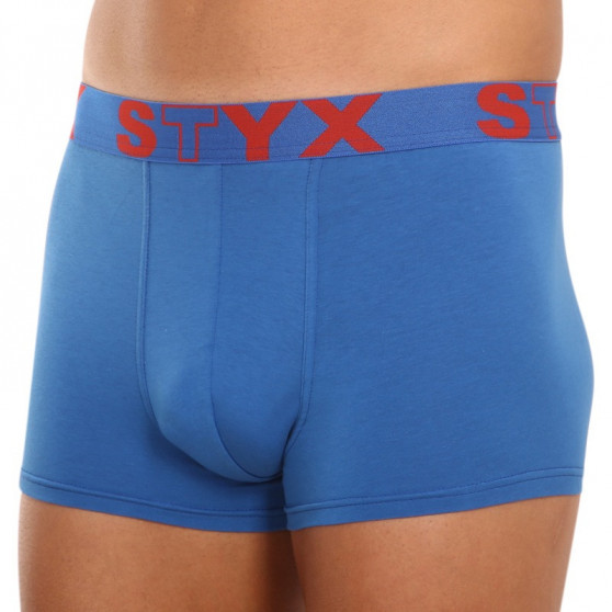 Herenboxershort Styx sportelastisch blauw (G967)