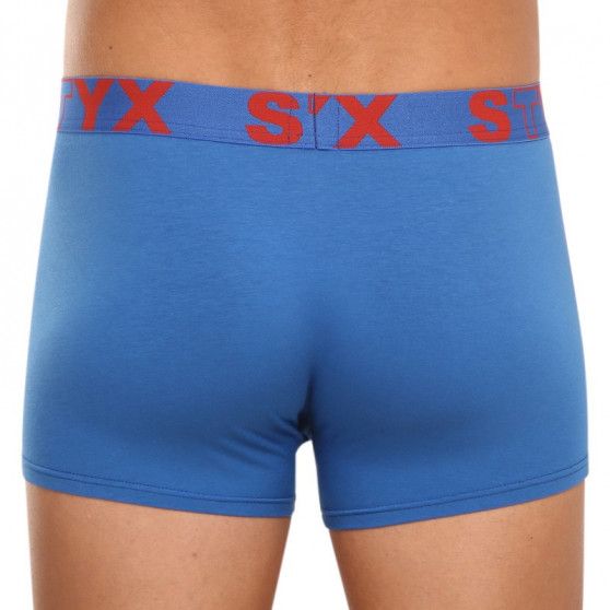 Herenboxershort Styx sportelastisch blauw (G967)