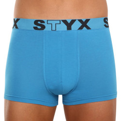 Herenboxershort Styx sportelastiek lichtblauw (G969)