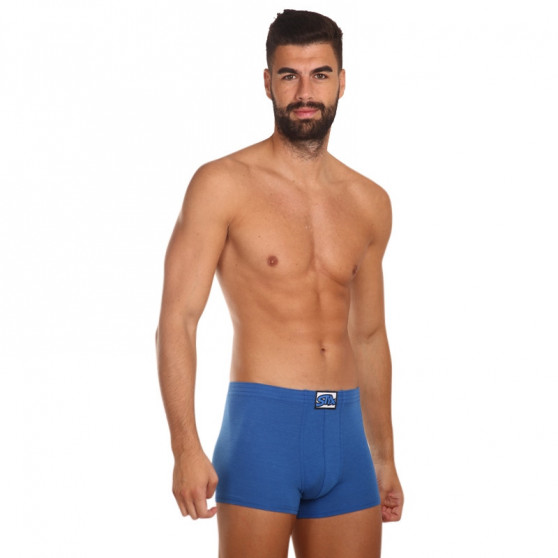 Herenboxershort Styx klassiek elastisch blauw (Q967)