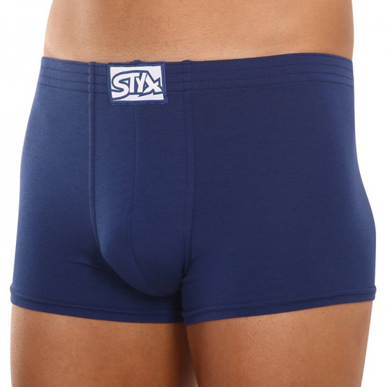 Herenboxershort Styx klassiek elastisch blauw (Q968)