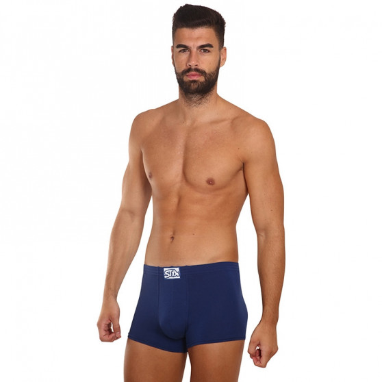 Herenboxershort Styx klassiek elastisch blauw (Q968)