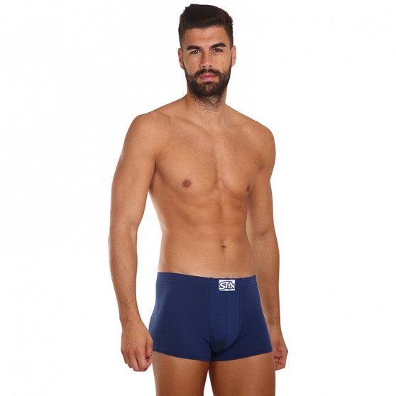 Herenboxershort Styx klassiek elastisch blauw (Q968)