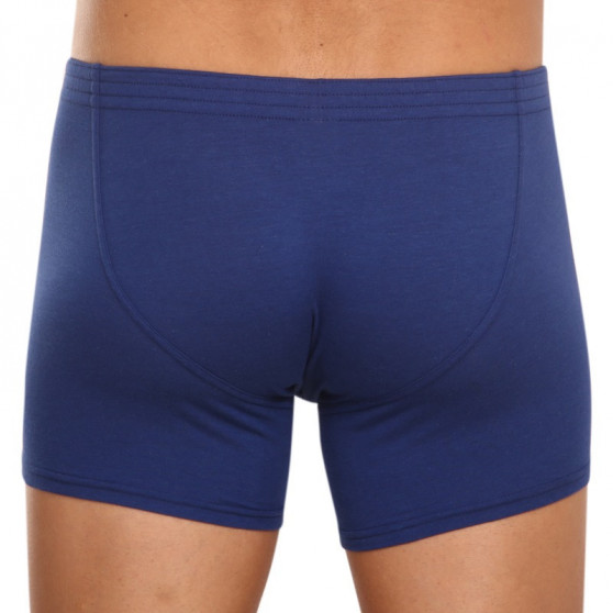 Herenboxershort Styx lang klassiek elastisch blauw (F968)