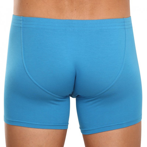 Herenboxershort Styx lang klassiek elastisch blauw (F969)