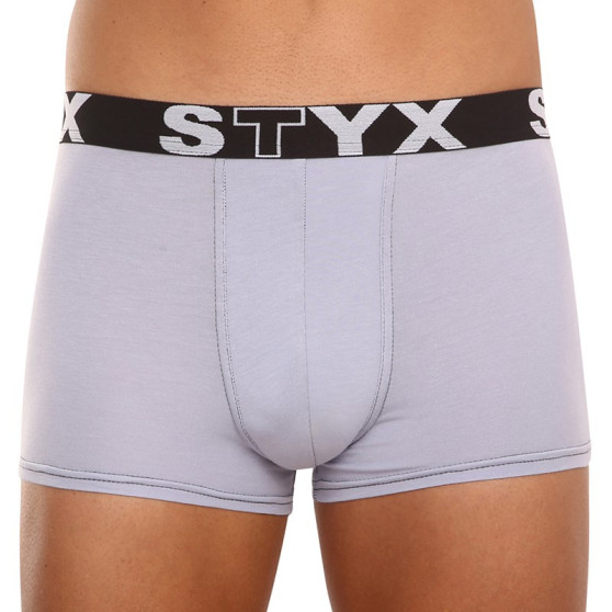 Herenboxershort Styx sportelastisch lichtgrijs (G1062)