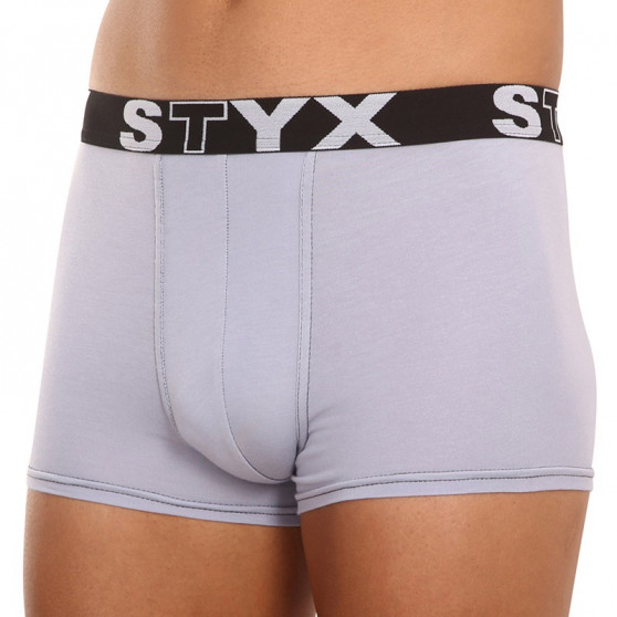 Herenboxershort Styx sportelastisch lichtgrijs (G1062)