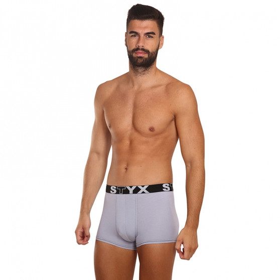 Herenboxershort Styx sportelastisch lichtgrijs (G1062)