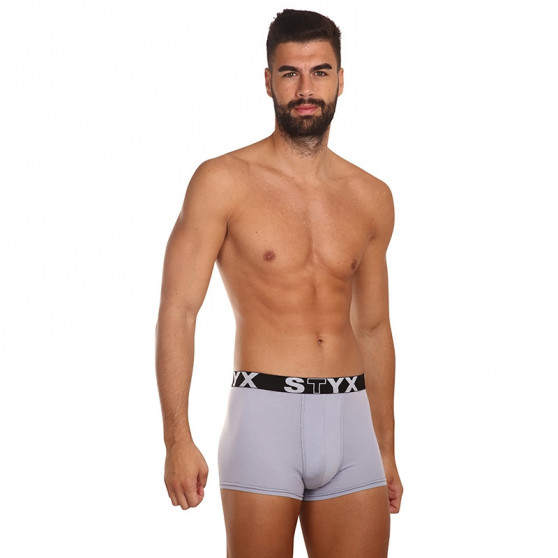 Herenboxershort Styx sportelastisch lichtgrijs (G1062)