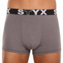 Herenboxershort Styx sport elastisch donkergrijs (G1063)