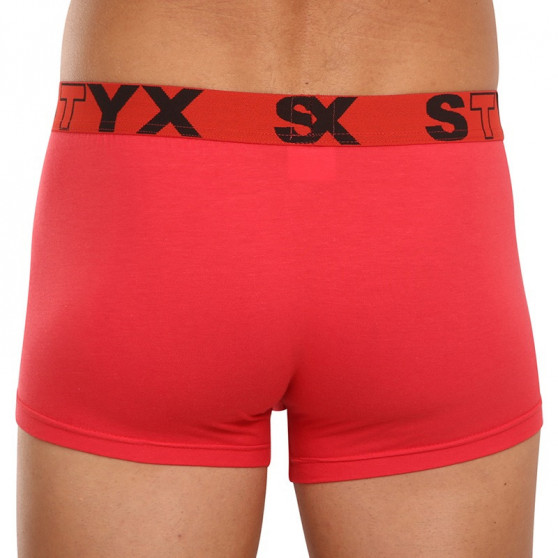 Herenboxershort Styx sport elastisch rood (G1064)