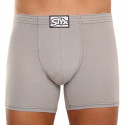 Herenboxershort Styx lang classic rubber lichtgrijs (F1062)